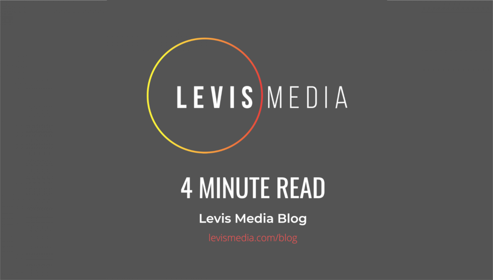 four minute read