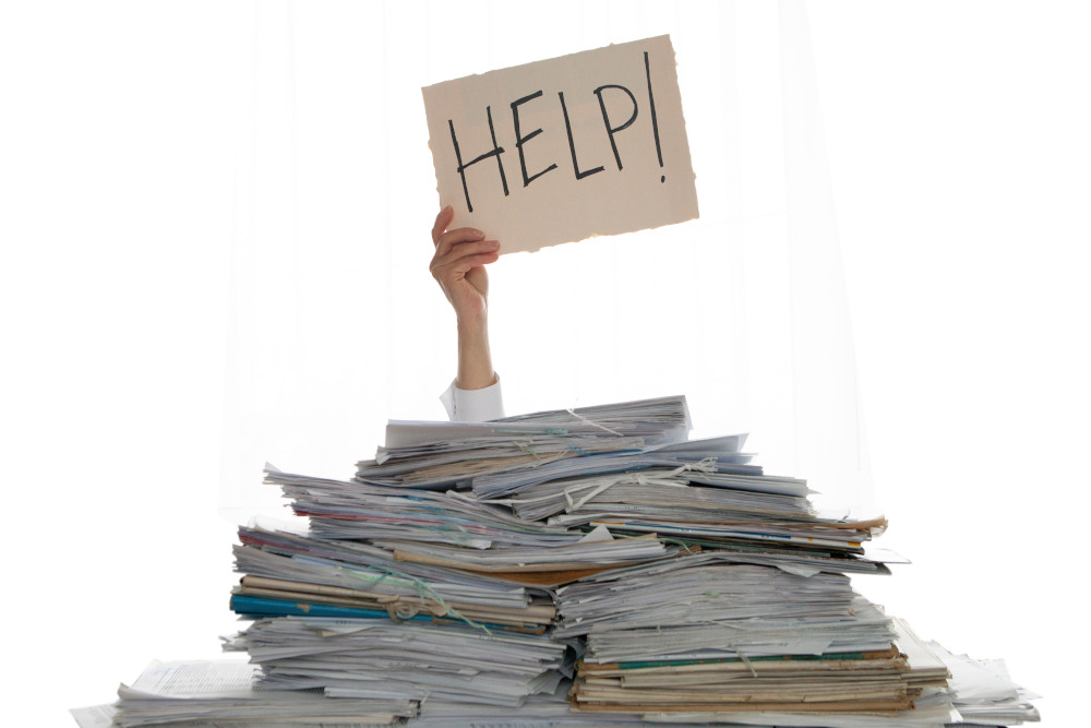 file pile